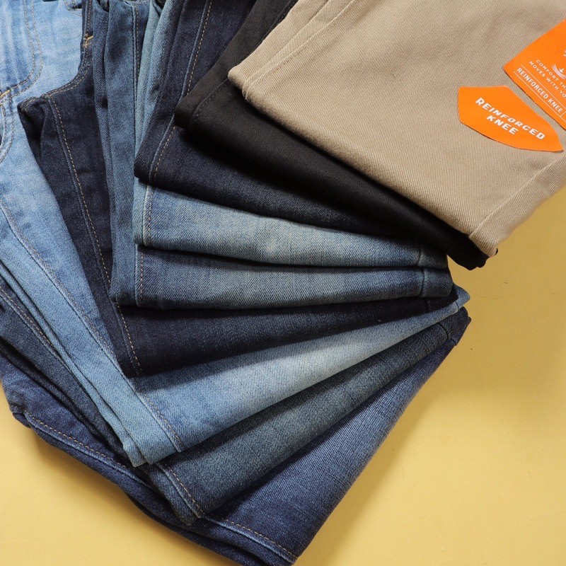 Quần Jeans Dài Bé Trai 15kg -60kg