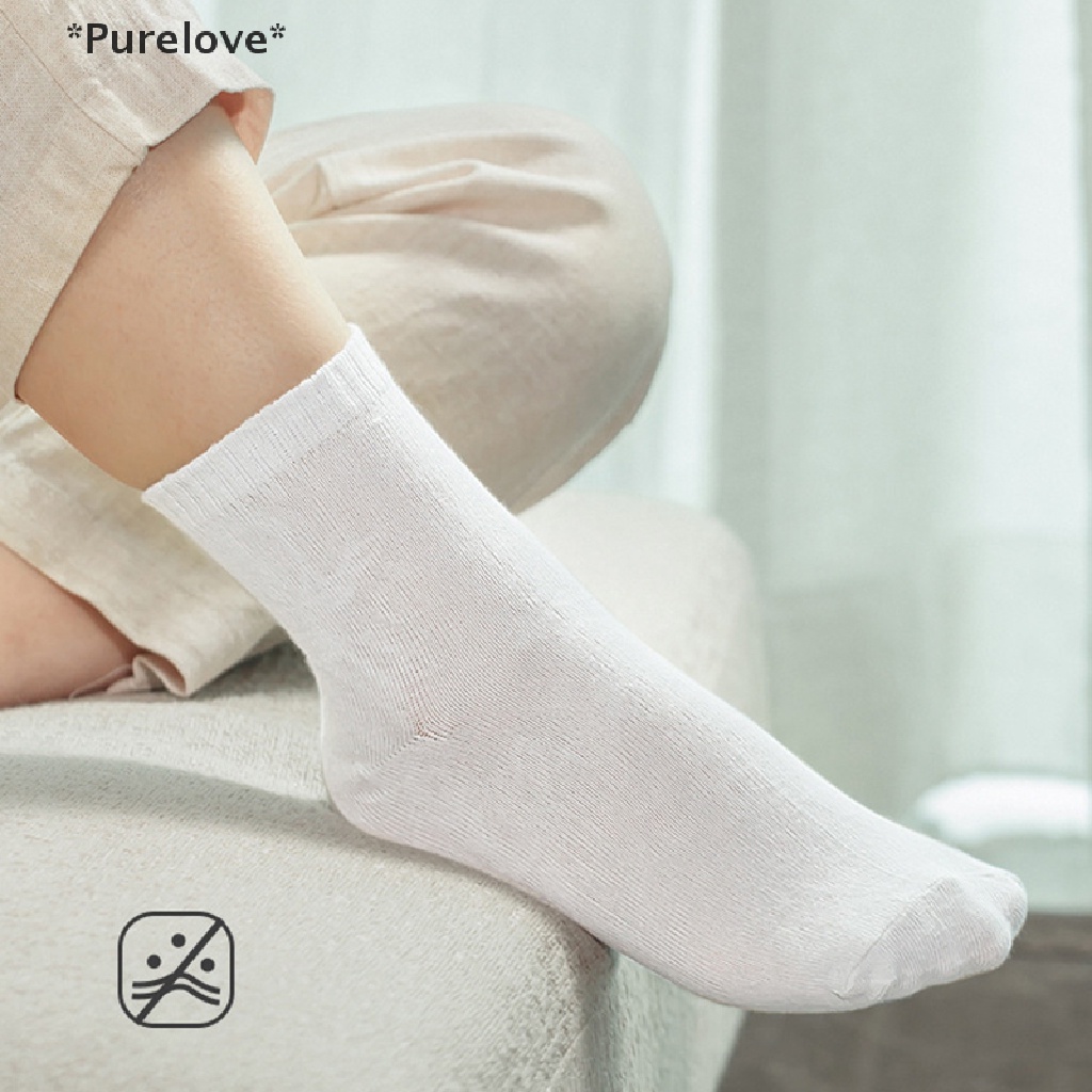 Set 5 Đôi Tất Dạng Nén Thoáng Khí Sử Dụng Một Lần Tiện Lợi Khi Đi Du Lịch