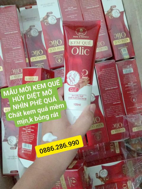 [Chính hãng-Date mới] COMBO 3 KEM TAN MỠ OLIC MẪU MỚI - KEM QUẾ OLIC - SĂN CHẮC QUẾ OLIC | BigBuy360 - bigbuy360.vn