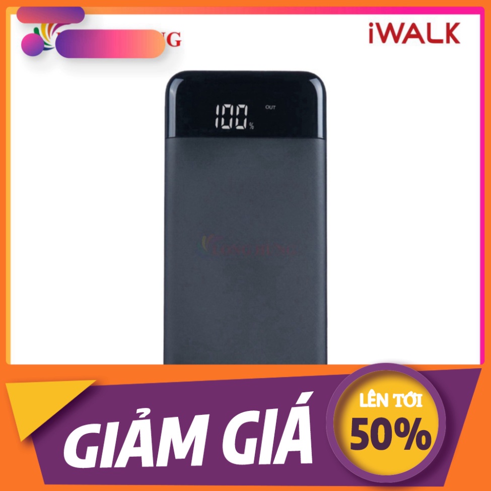 Sạc dự phòng iWalk 10000 mAh UBU10000 - Trợ Giá