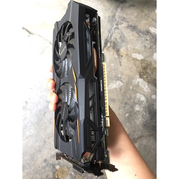 VGA GIGABYTE GTX 1050Ti WindForce X2 OC like new