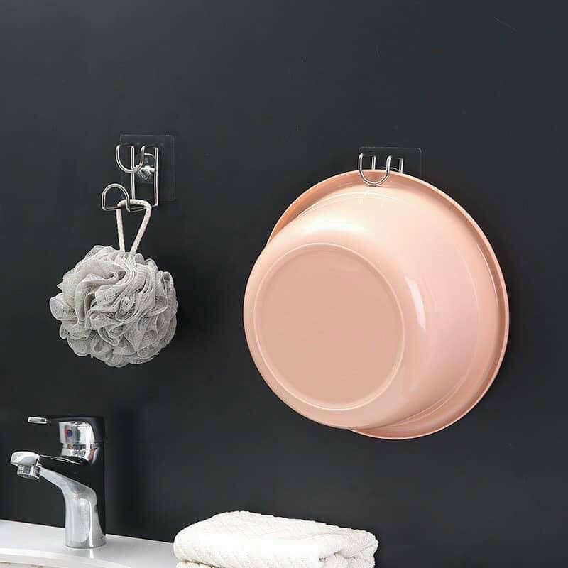 Móc Treo Thau Chậu, Rổ, Dung Cụ Nhà Bếp Bằng Inox Siêu Chắc