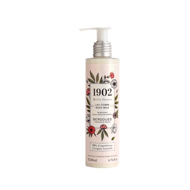 [TEM CHÍNH HÃNG] Sữa Dưỡng Thể Hương Nước Hoa Pháp Berdoues 1902 Mille Fleurs Body Milk 200ml