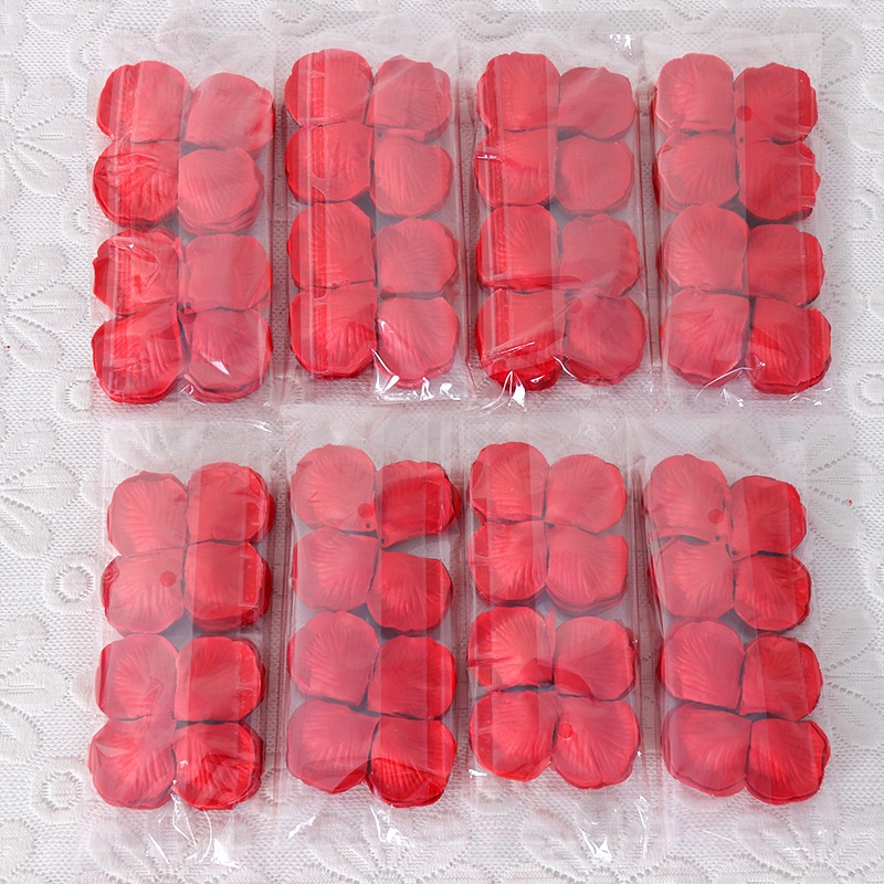 1000 Cánh Hoa Hồng Nhân Tạo Bằng Lụa Trang Trí Tiệc Cưới/Sinh Nhật/Tiệc Tùng