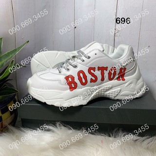 Giày ny đế cao sneaker nam nữ trắng - hot 696