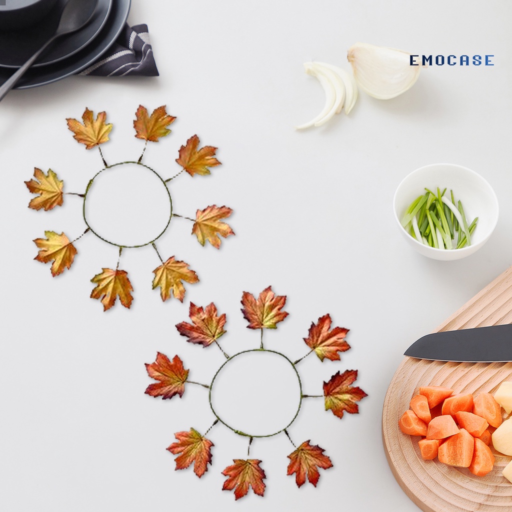 Lá Phong Nhân Tạo Dùng Trang Trí Nhà Cửa Dịp Halloween