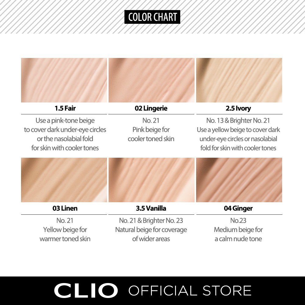 [CLIO] Kem che khuyết điểm Kill Cover Airy-Fit 3g | BigBuy360 - bigbuy360.vn
