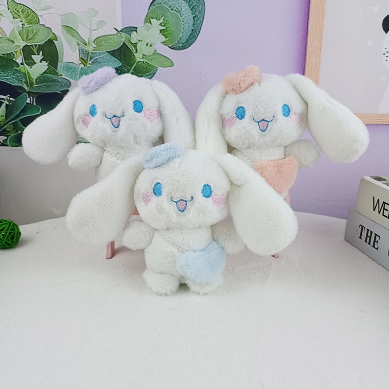 Móc khóa ENVIROSAX hình thú nhồi bông hoạt hình dễ thương