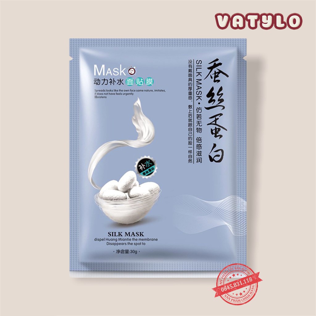 Mặt nạ giấy ONE SPRING SILK MASK dưỡng da mụn cấp ẩm thải độc tơ tằm | Hàng Chính Hãng CS28