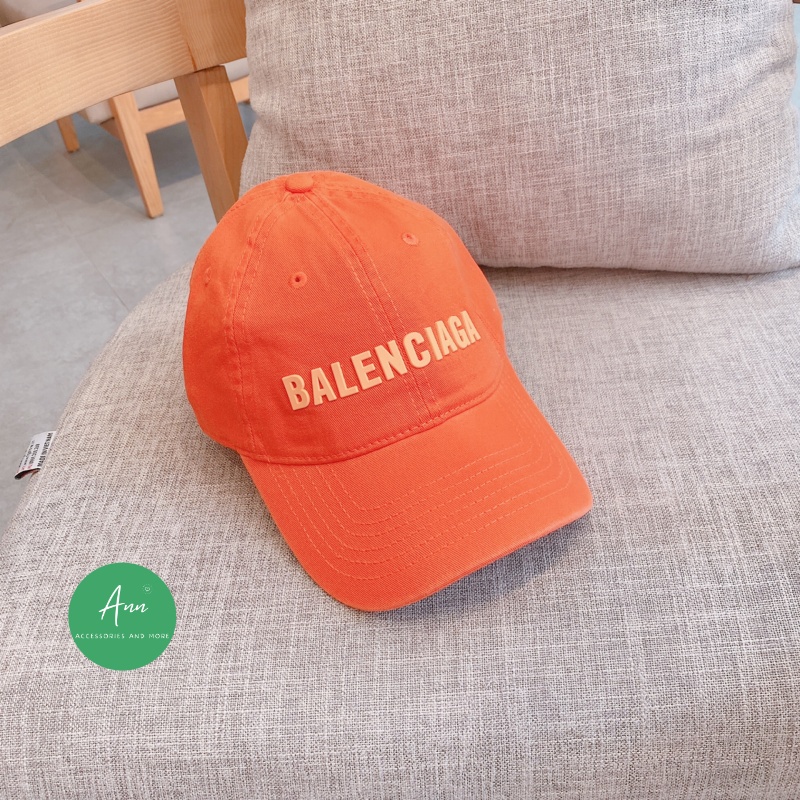 MŨ LƯỠI TRAI BALENCIAGA MỚI NHẤT, LOGO NỔI BẬT, BẢNG MÀU CỰC HOT, CHẤT VẢI KAKI MỀM MẠI, MŨ PHÙ HỢP CẢ NAM VÀ NỮ