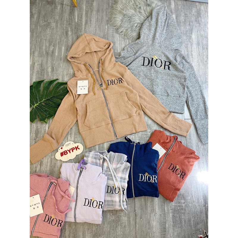 ÁO KHOÁC LEN TĂM, THUN GÂN THÊU NHIỀU HỌA TIẾT XỊN SÒ