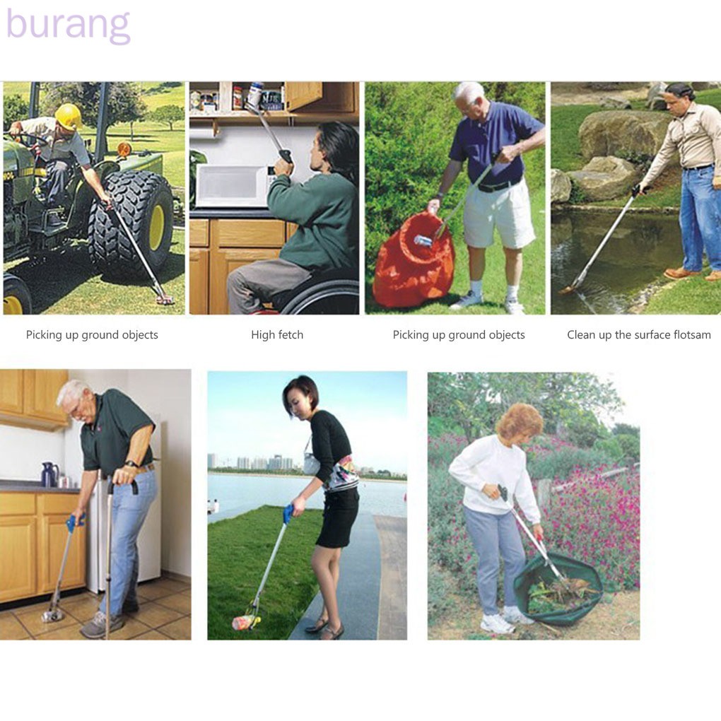 Gậy Nhặt Rác Bằng Hợp Kim Nhôm Có Thể Gấp Gọn