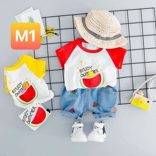 Set bộ đùi jean cho bé trai nhiều mẫu - Lagim House