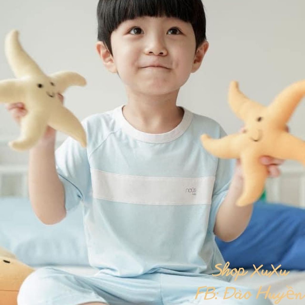Nous-Bộ Nous chất liệu cotton cho bé trai và bé gái, phong cách, thời trang cho bé size 2-6Y