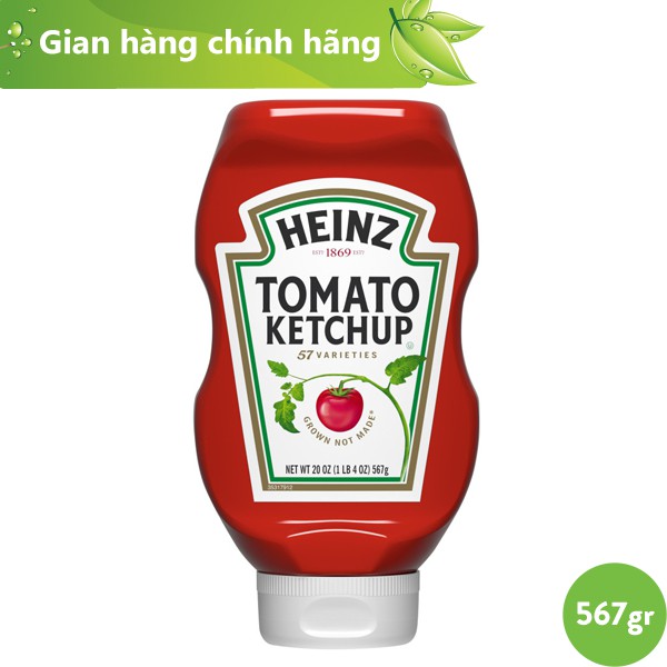 Tương Cà Chua Úp Ngược HEINZ 567G