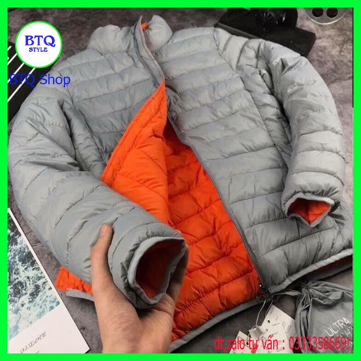 ÁO KHOÁC PHAO LÔNG VŨ SIÊU NHẸ MẶC ĐƯỢC 2 MẶT | BigBuy360 - bigbuy360.vn
