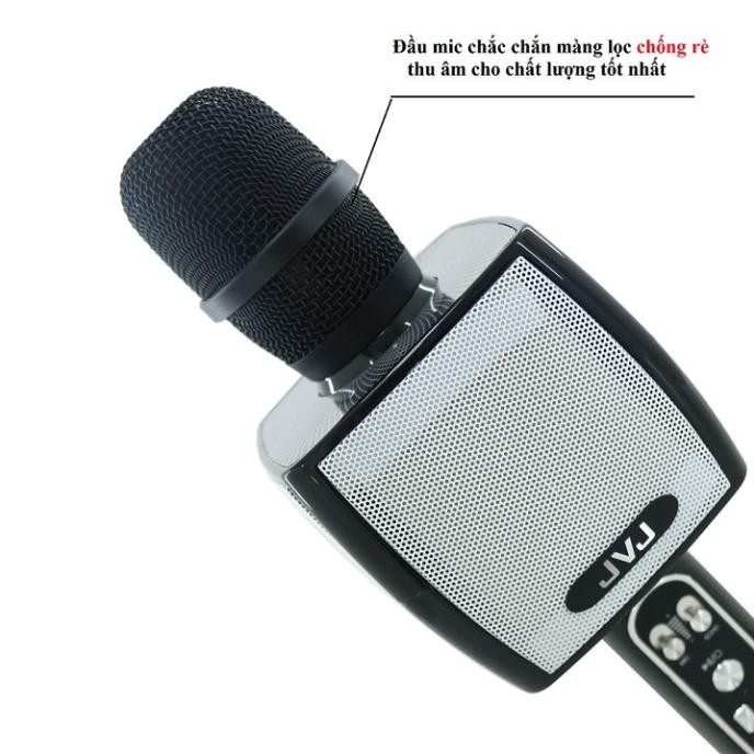 Micro không dây JVJ YS-91 karaoke bluetooth - MUA 1 TẶNG 1
