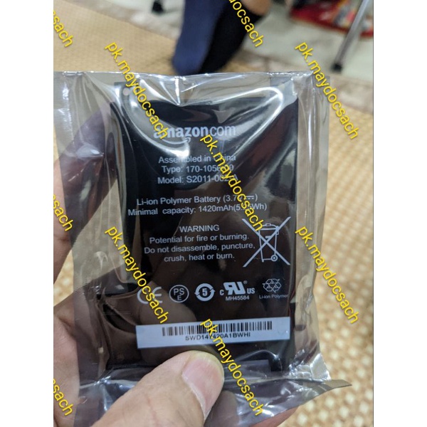 Pin Battery máy đọc sách Amazon Kindle Paperwhite, Voyage, Oasis, Keyboard, TẶNG KÈM bộ công cụ tháo máy