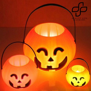 Giỏ Đựng Đồ Chơi Hình Quả Bí Ngô Cho Halloween