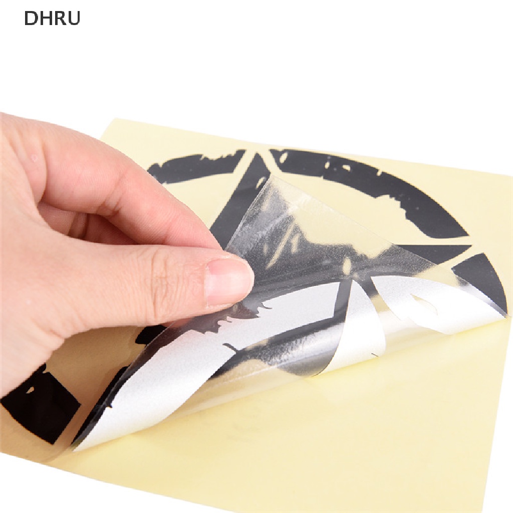 Dh Miếng Dán Đề Can Vinyl 15cm * 15cm Hình Ngôi Sao Quân Đội Trang Trí Xe Hơi / Xe Máy