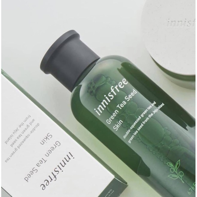 [L&V] Nước Hoa Hồng Trà Xanh Innisfree Green Tea Balancing Skin EX 200ml | BigBuy360 - bigbuy360.vn