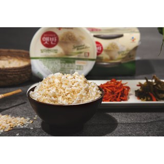 Cơm ăn liền, cơm gạo nếp than/cơm gạo mầm/cơm ngũ cốc CJ