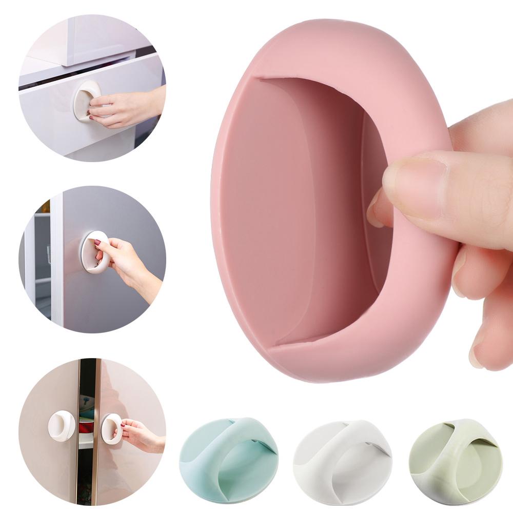 Tay Nắm Cửa Tủ Lạnh Hình Tròn Đa Năng Tiện Dụng