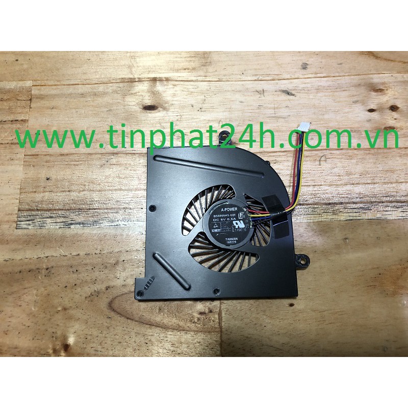 Thay FAN Quạt Tản Nhiệt Laptop MSI GS63 GS73 MS-16K2 MS-16K4 MS-17B1 GS63VR GS63VR CPU