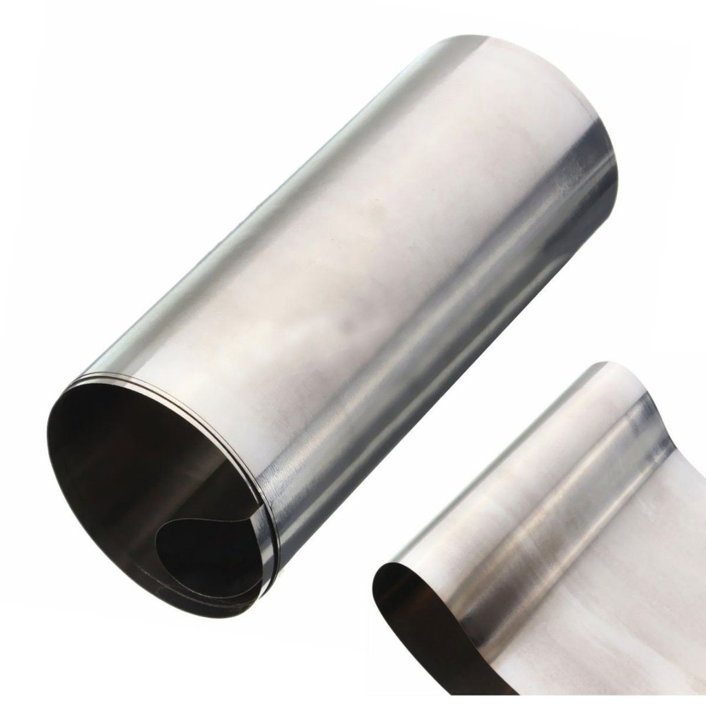 1 Tấm Bạc 304 Không Gỉ 0.1mm * 100mm * 1000mm
