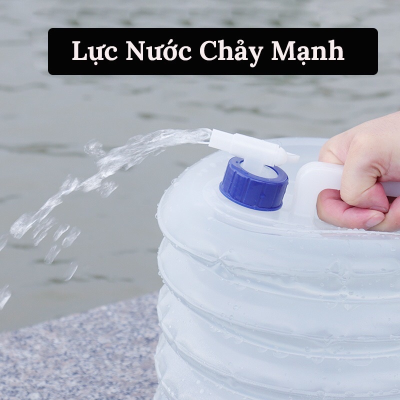 Bình Đựng Nước Giã Ngoại, Co Dãn Gấp gọn Tiện Dụng