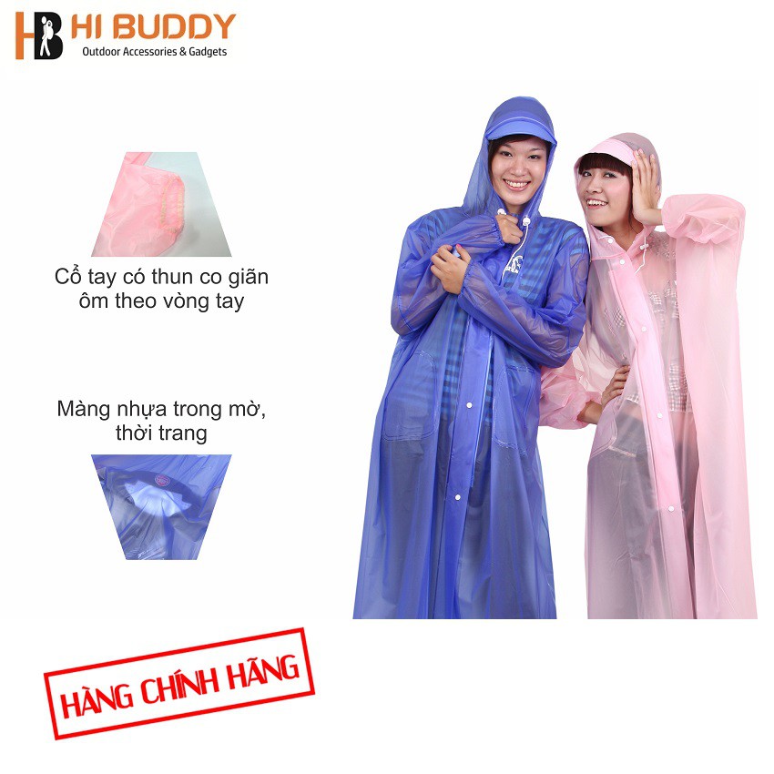 Áo Mưa Rando Dây Kéo | Màu Sắc Trẻ Trung | hibuauto
