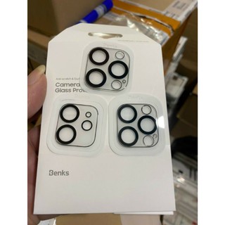 Dán kính cường lực Camera iPhone 12 Mini, 12, 12 Pro, 12 Pro Max Chính hãng Benks bảo vệ cụm camer trong suốt