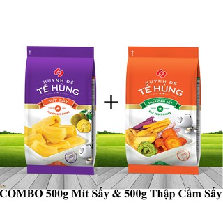 Mít sấy và Thập cẩm sấy khô Huynh Đệ Tề Hùng