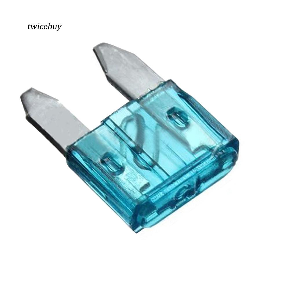 Bộ 60 cầu chì mini twby _ 5 / 10 / 15 / 20 / 25 / 30A cho ô tô xe tải | BigBuy360 - bigbuy360.vn