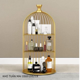 Kệ Đựng Mỹ Phẩm ☀️FREESHIP☀️ Kệ Để Nước Hoa Sang Trọng Cao Cấp 3 Tầng