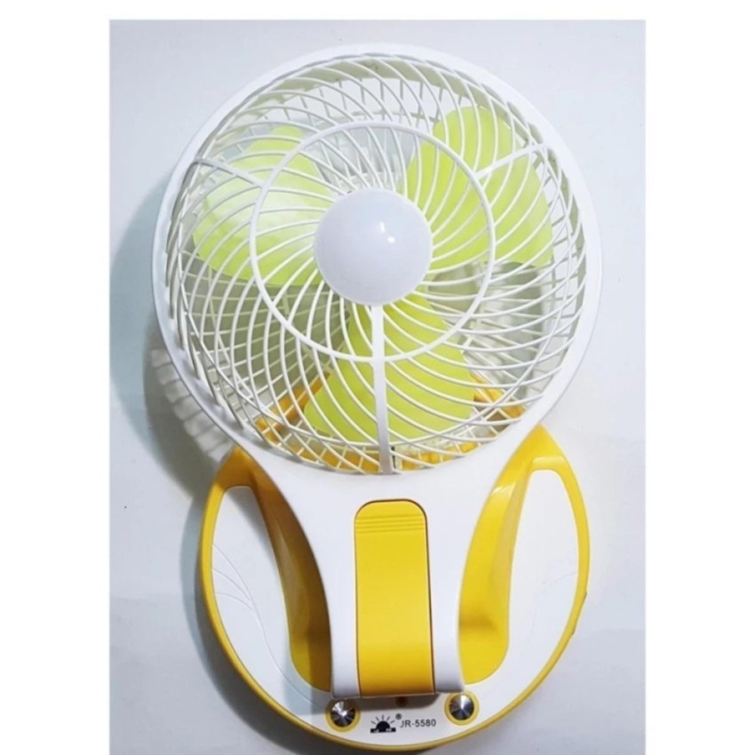 [FREESHIP] Quạt sạc tích điện Mini Fan JR 5580 2 cấp độ gió có đèn led .