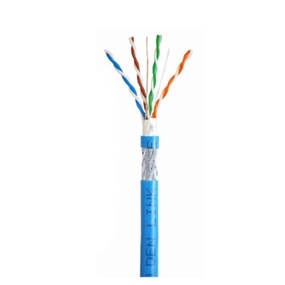 Thùng 100M Golden Link Taiwan XANH DƯƠNG , cáp mạng chống nhiễu SFTP CAT 5E