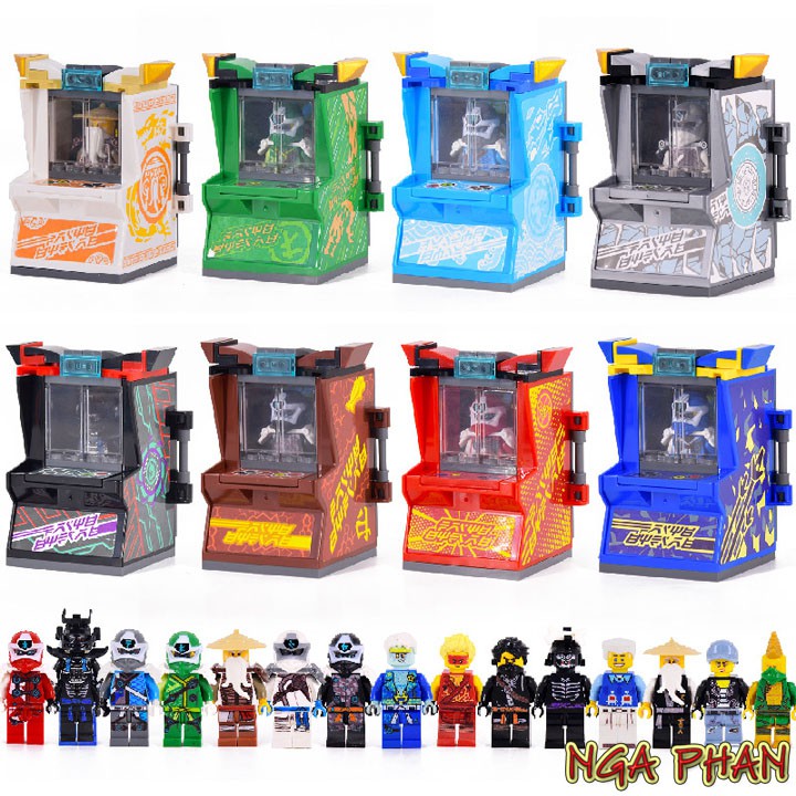 Digi Ninja Arcade Pod Avatar Ninjago Đồ Chơi Xếp Hình Lắp Ráp GM MOC