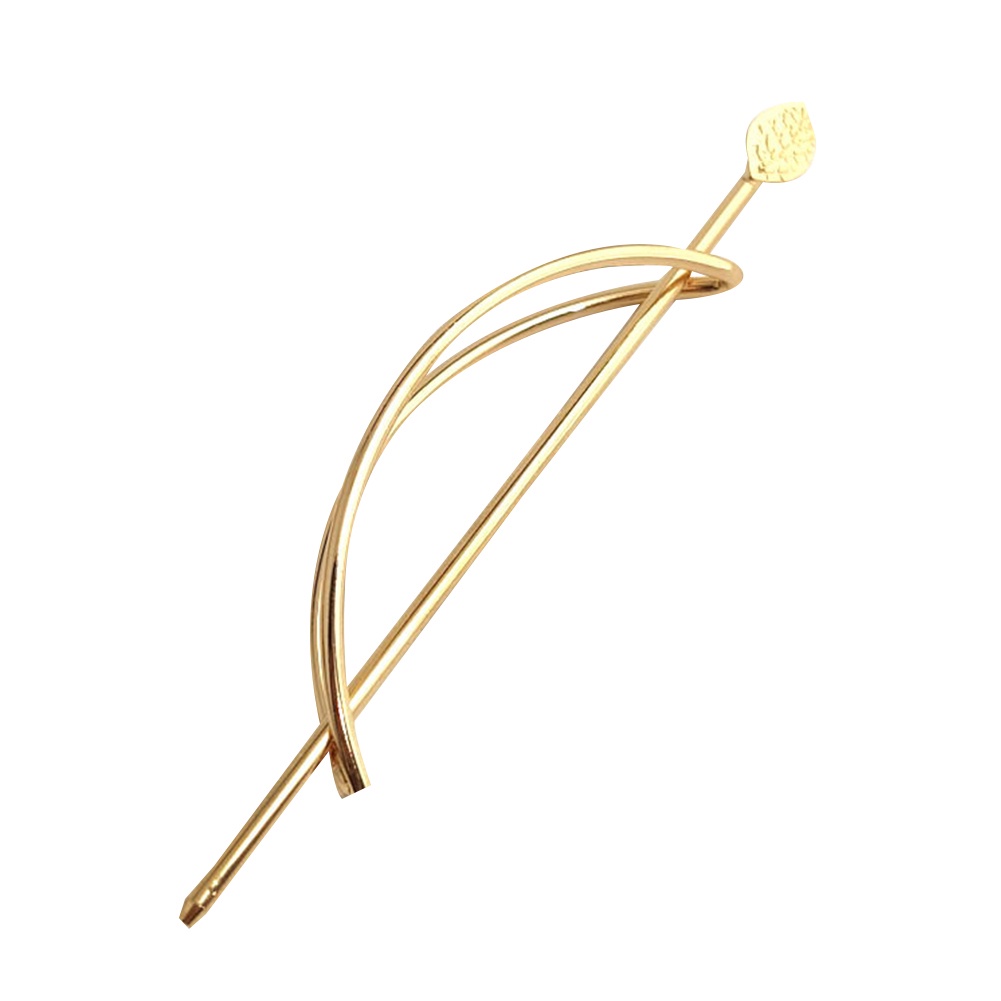 Kẹp Tóc Hình Chiếc Lá Rỗng Thời Trang Cho Nữ