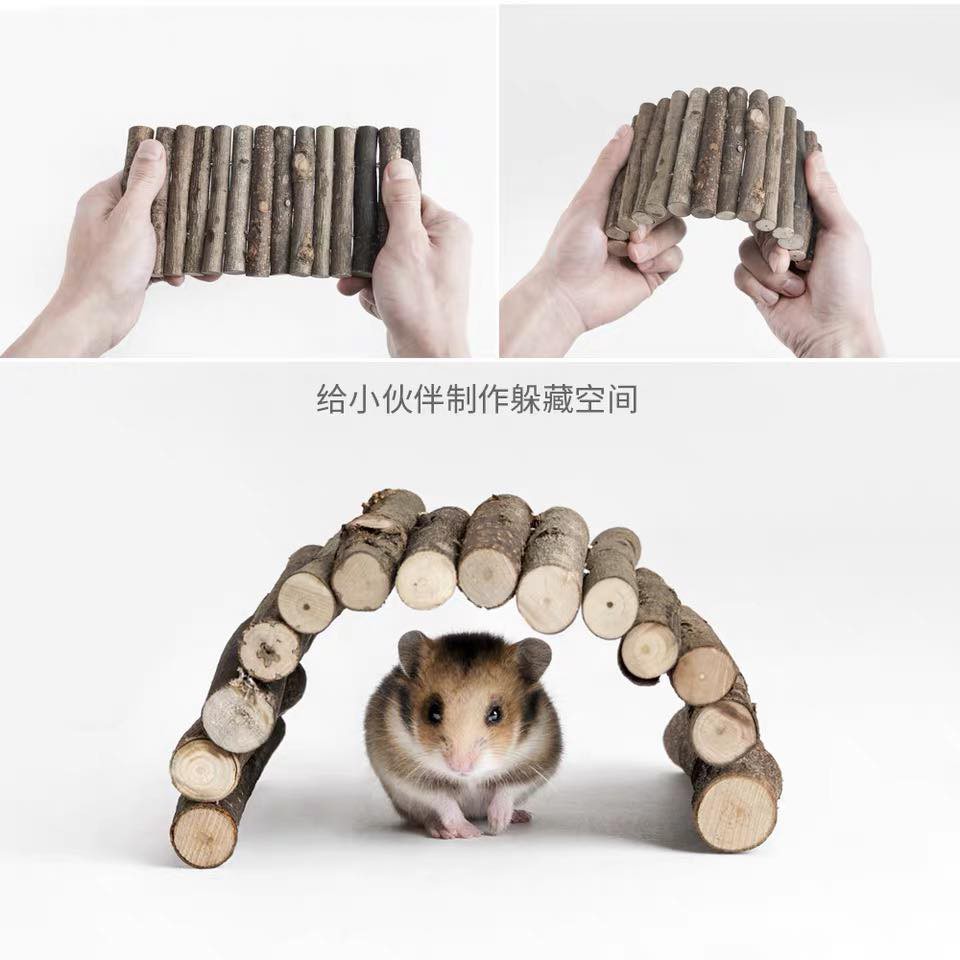 Thang gỗ các loại dành cho hamster / thỏ / bọ / sóc / fat tail/ ...