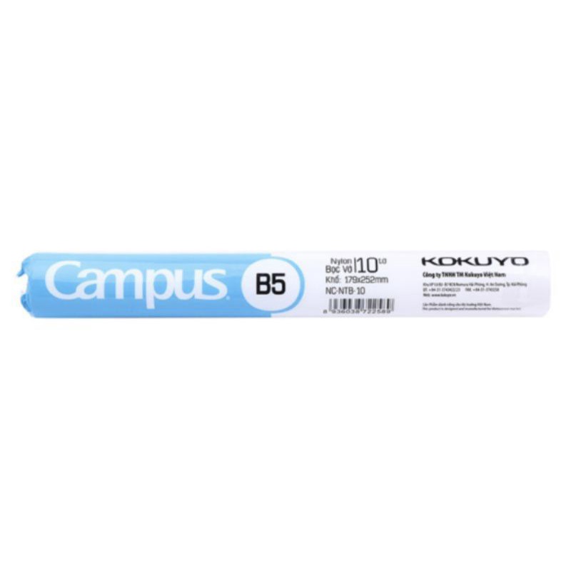 Bọc Vở Nilon B5 Campus NC-NTB-10 (179 x 252 mm)