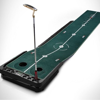 Bộ thảm tập putting golf PGM TL010-6: green nỉ đế TPE chống trượt, hố xoay 360, chỉnh nghiêng và dốc