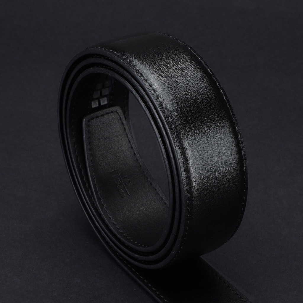 Thắt Lưng Nam Pierre Cardin mặt trơn bóng Da Bò nguyên tấm Dây nịt Nam cao cấp khóa tự động sang trọng đẳng cấp