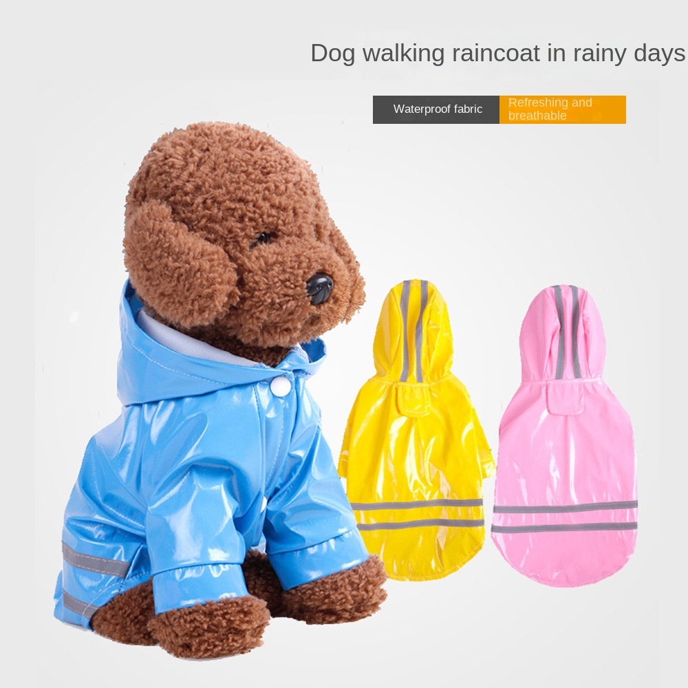 1 Áo Mưa Da PU Cho Thú Cưng
