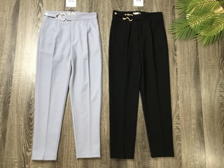 (Hàng mới - ảnh thật) Quần Baggy đai chữ S