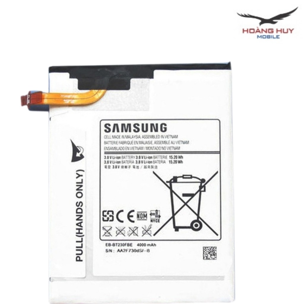Pin Samsung Tad T231,T230,T235,T237,Tad 4 7.0,EB-BT230FBE Dung Lượng 4000mAh Hàng Zin Nhập Khẩu Bảo Hàng 6 Tháng