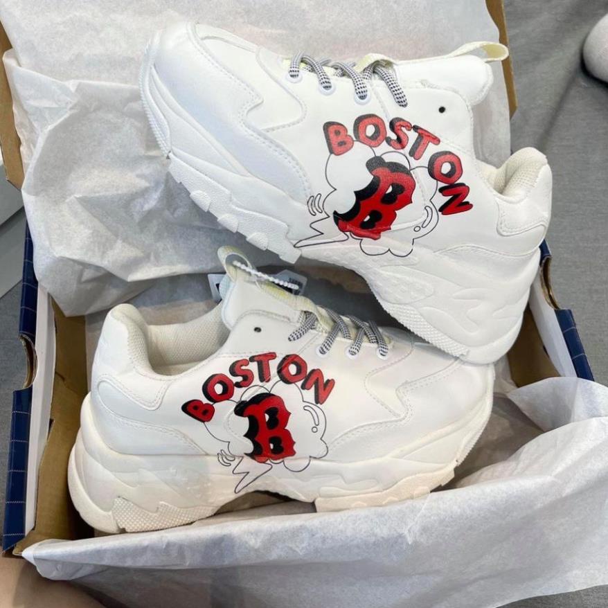 Giày 𝗠𝗟𝗕 thế thao nam nữ logo in 3D, Giày mlb 2021, Boston, LA, New york mẫu mới ra 2021 bản cao cấp _B&^
