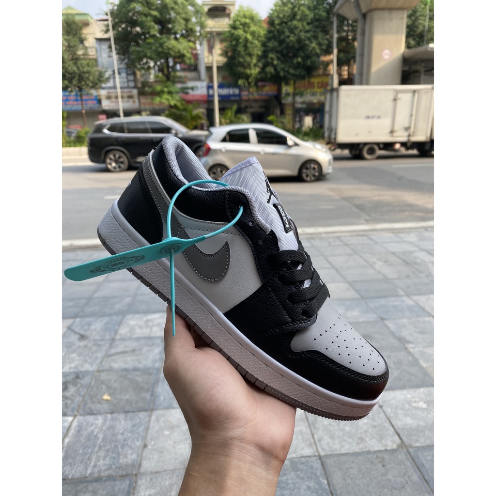 FREESHIP - giày thể thao nam nữ xám trắng thấp tặng kèm box bill