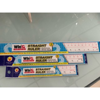 1 chiếc Thước nhựa dẻo WinQ các cỡ 20 - 30 - 50 / thước kẻ dẻo