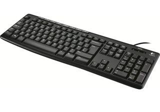 Bàn phím Logitech K200 - chính hãng - Logitech keyboard 200 (Xám)